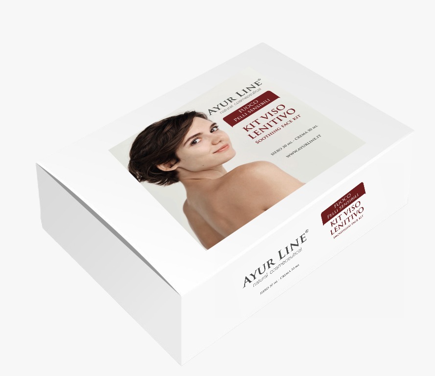 kit lenitivo viso Fuoco, Crema + Siero linea Fuoco