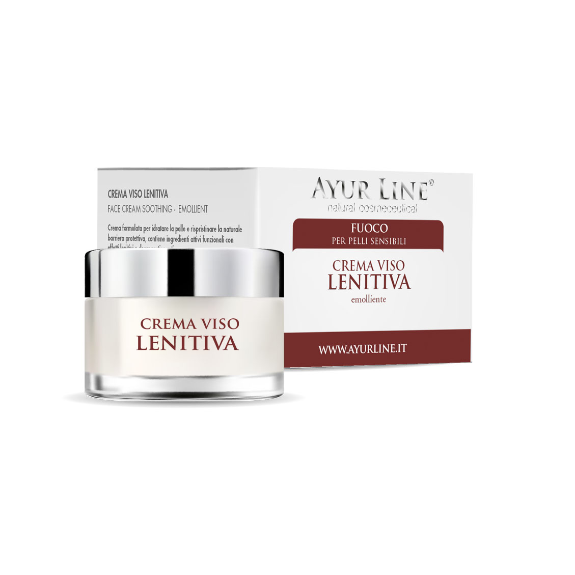 kit lenitivo viso Fuoco, Crema + Siero linea Fuoco - immagine 3